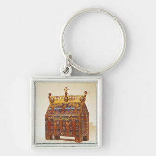 Reliquary chest, 12th-13th century key ring