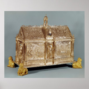Reliquary chest of St. Macairius of Ghent, 1616 Poster