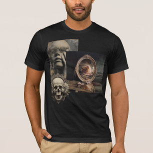Reliquary of Echoes – Arcane Collage T-Shirt