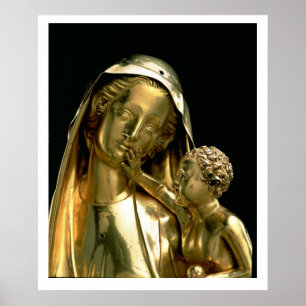 Reliquary of the Virgin of Jeanne d'Evreux, 1339 ( Poster