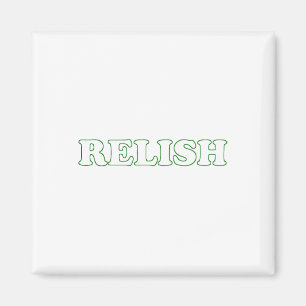 Relish Halloween Couples Costume Pretend I'm Relis Magnet
