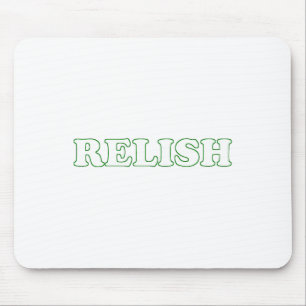 Relish Halloween Couples Costume Pretend I'm Relis Mouse Pad