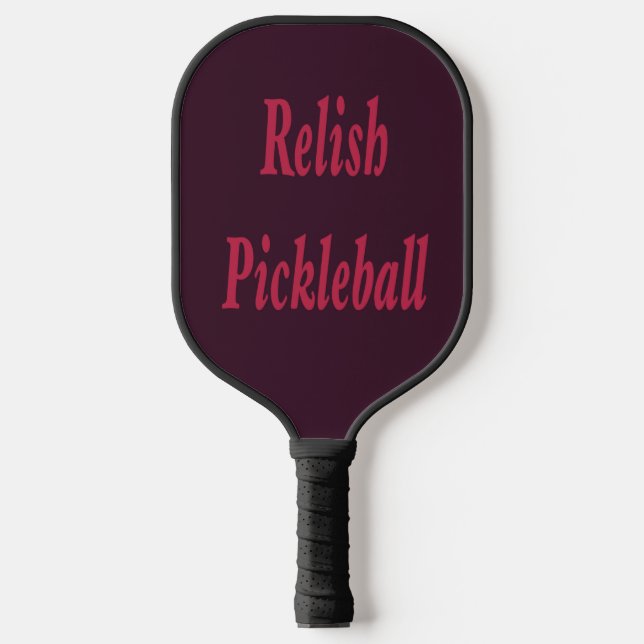 Relish Pickleball Pickleball Paddle (Front)
