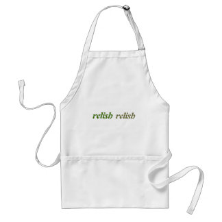 relish , relish standard apron