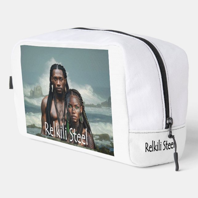 Relkili Steel Cover Art Dopp Kit (Right Corner)
