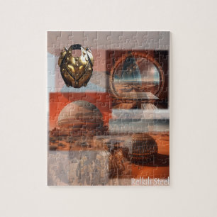 Relkili Steel Cover Art  Jigsaw Puzzle