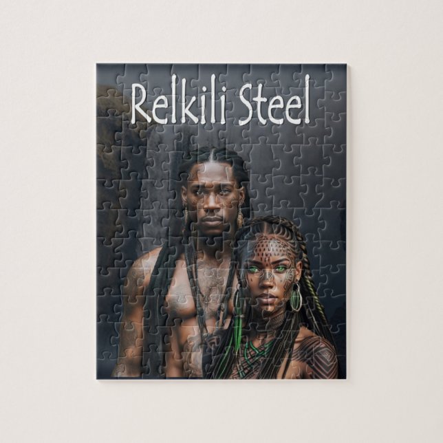 Relkili Steel Cover Art  Jigsaw Puzzle (Vertical)