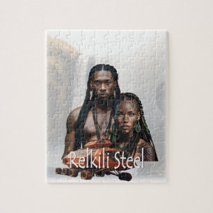Relkili Steel Cover Art Jigsaw Puzzle