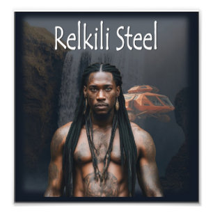 Relkili Steel Cover Art Photo Print