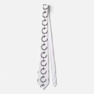 RELOAD ICON BAR CODE Computer Barcode Pattern Tie