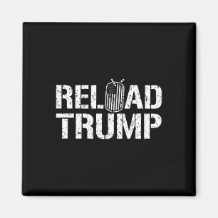 Reload Trump Veteran For Trump  Magnet