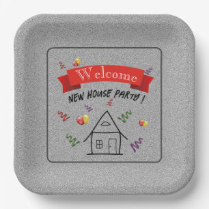 Relocating Party Paper Cups Plate