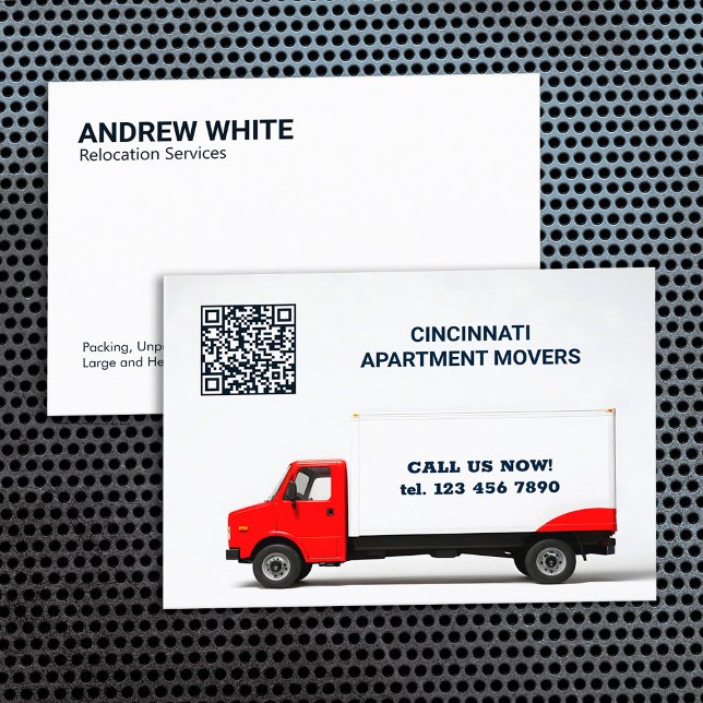 Relocation Movers Business Card (Relocation Cards)