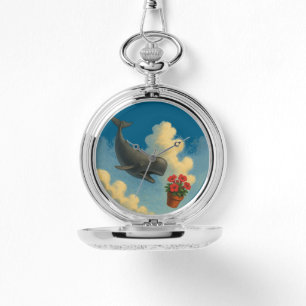 Relógio Whale & Bowl Of Petunias Watch