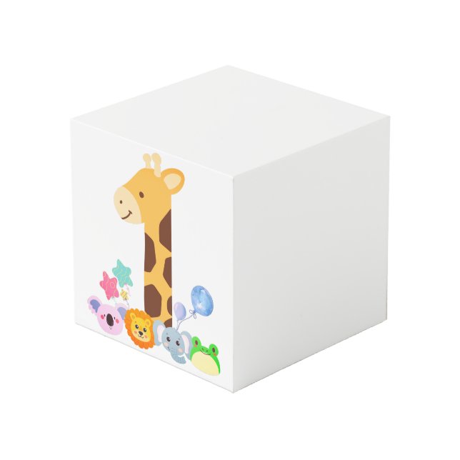 Reloj de pared cube (Front Angled)