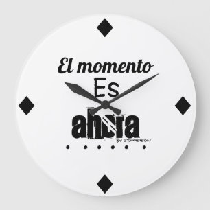 Reloj de pared motivacional large clock