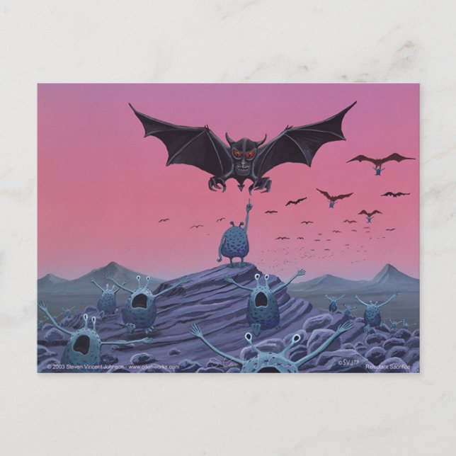 Reluctant Sacrifice Postcard (Front)