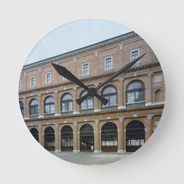 Remaining wing of a monastery, now the Academy of Round Clock (Front)