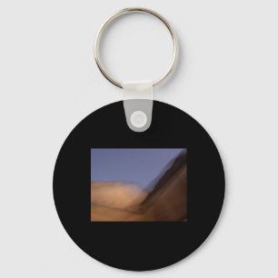 Remains Of A Demolished House (blurred Image) Stic Key Ring