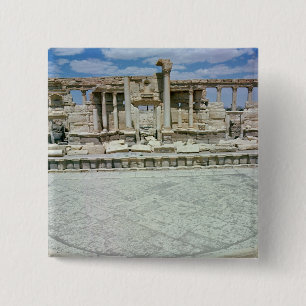 Remains of the theatre 15 cm square badge