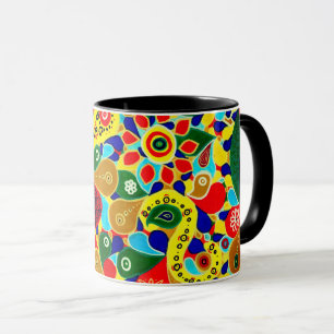 Remarkable Forms and Shapes Original Abstract Art Mug