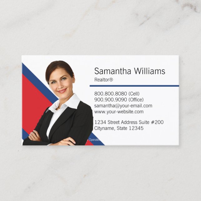 Remax Real Estate Business Card (Front)