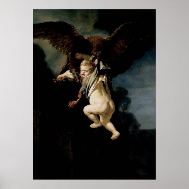 Rembrandt - Abduction Of Ganymede Poster (Front)