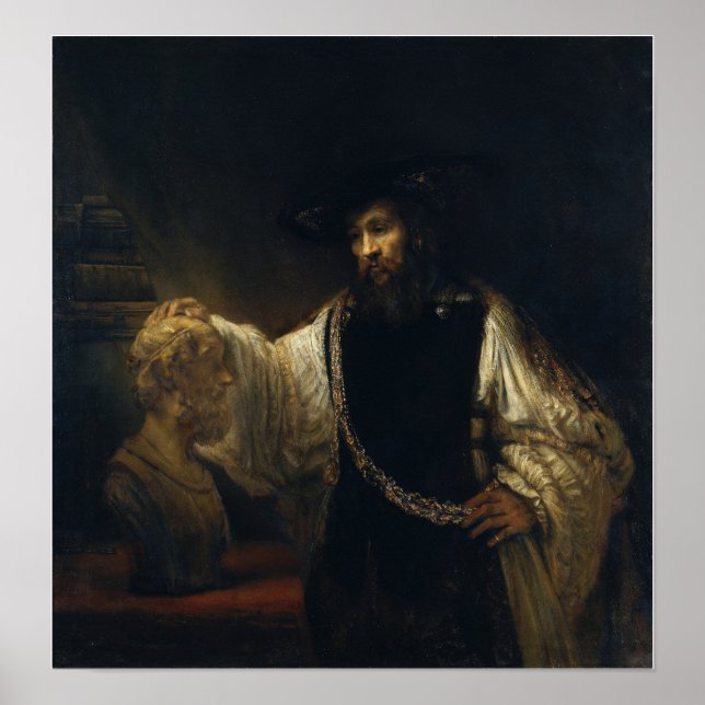 Rembrandt - Aristotle With Bust Of Homer Poster (Front)