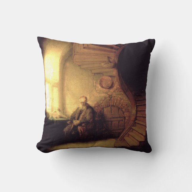 Rembrandt Art Painting Cushion (Front)