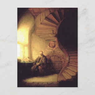 Rembrandt Art Painting Postcard