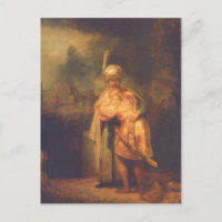 Rembrandt Harmensz. van Rijn Davids Abschied von J