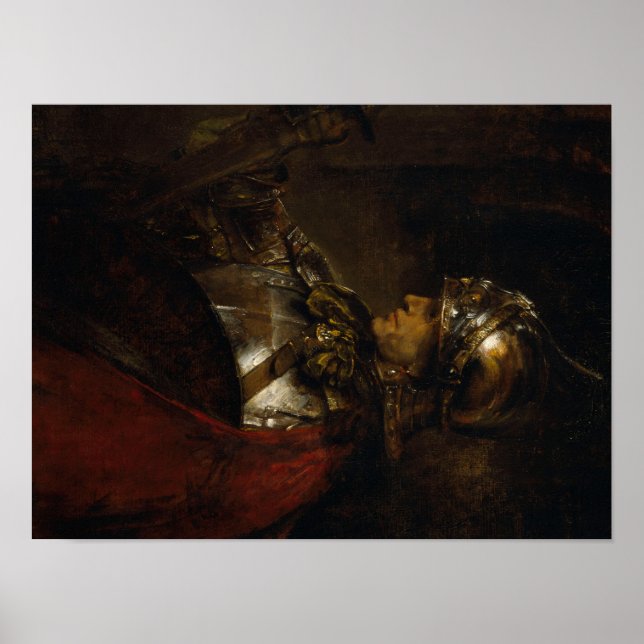 Rembrandt Man in Armour Poster (Front)