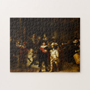 Rembrandt Nightwatch Night Watch Baroque Painting Jigsaw Puzzle