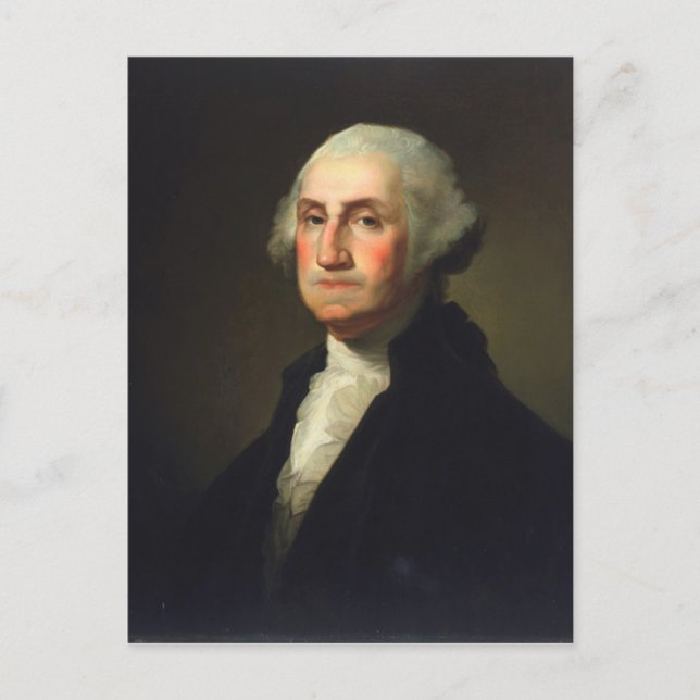 Rembrandt Peale - George Washington Postcard (Front)