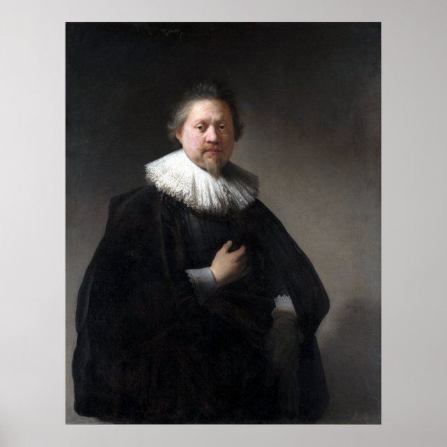 Rembrandt Portrait of a Man Poster (Front)