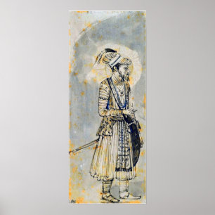 Rembrandt - Portrait Of Aurangzeb 1655 Poster