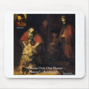 Rembrandt Prodigal Son Elegant Gifts & Cards Mouse Pad