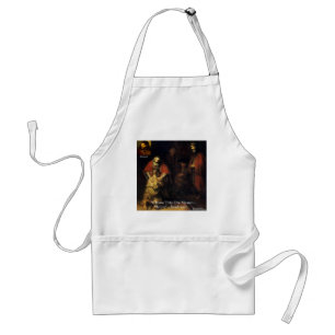 Rembrandt Prodigal Son Elegant Gifts & Cards Standard Apron