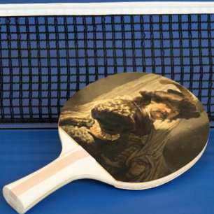 Rembrandt’s Standard Bearer Ping Pong Paddle