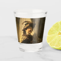 Rembrandt’s Standard Bearer Shot Glass