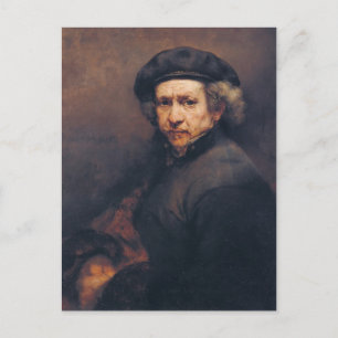 Rembrandt: Self-portrait Postcard