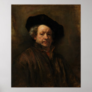 Rembrandt Self-Portrait Poster