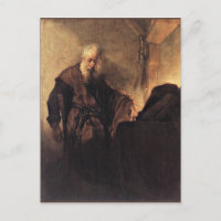 Rembrandt - St. Paul at his Writing Desk