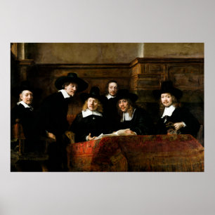 Rembrandt: Syndics of the Drapers' Guild Poster
