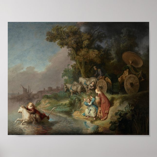Rembrandt - The Abduction of Europa (1632) Poster (Front)