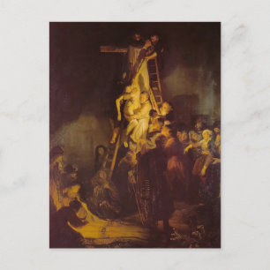 Rembrandt- The Descent from the Cross Postcard