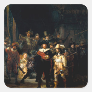 Rembrandt The Night Watch Stickers
