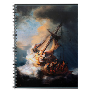 Rembrandt - The Storm of the Sea of Galilee iPad A Notebook