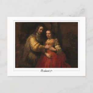 Rembrandt van Rijn #22 - Fine Art Postcard