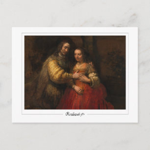 Rembrandt van Rijn #22 - Fine Art Postcard